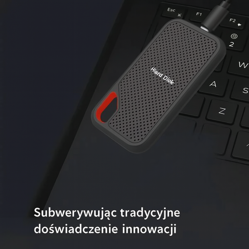 External Metal Portable SSD Drive Fast Travel Files