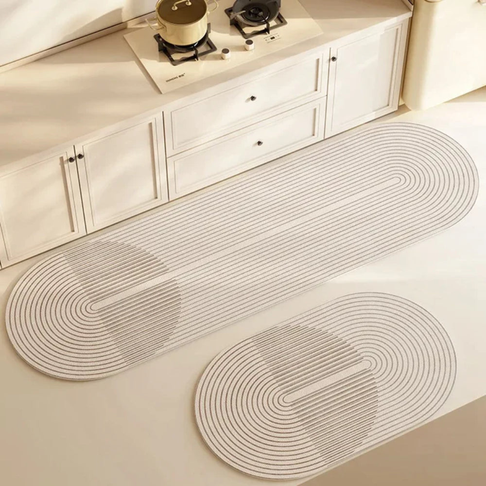 Kitchen Non-Slip Washable Soft Minimalist Mat
