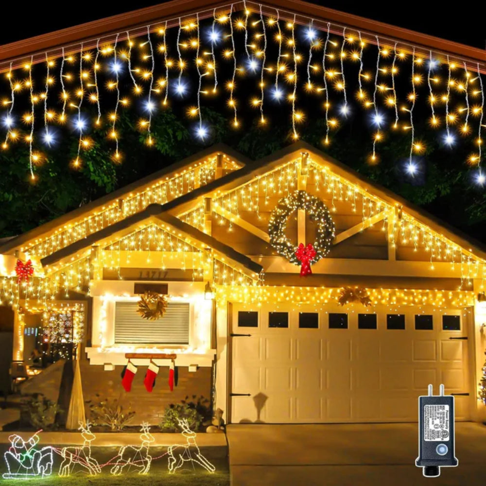 LED Decorative Curtain Lights 4 m Outdoor Indoor Flashing