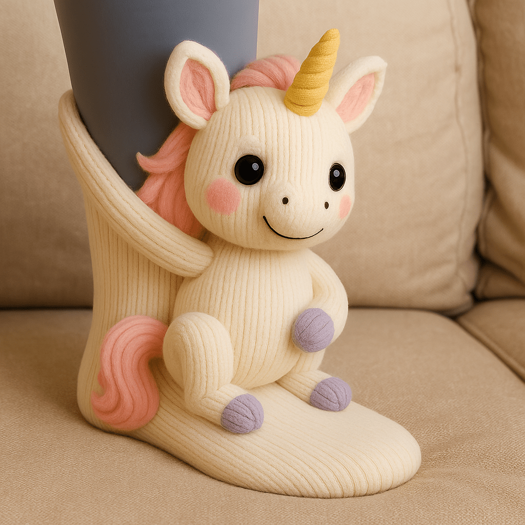 Non-Slip Home Socks Animal Floor Design