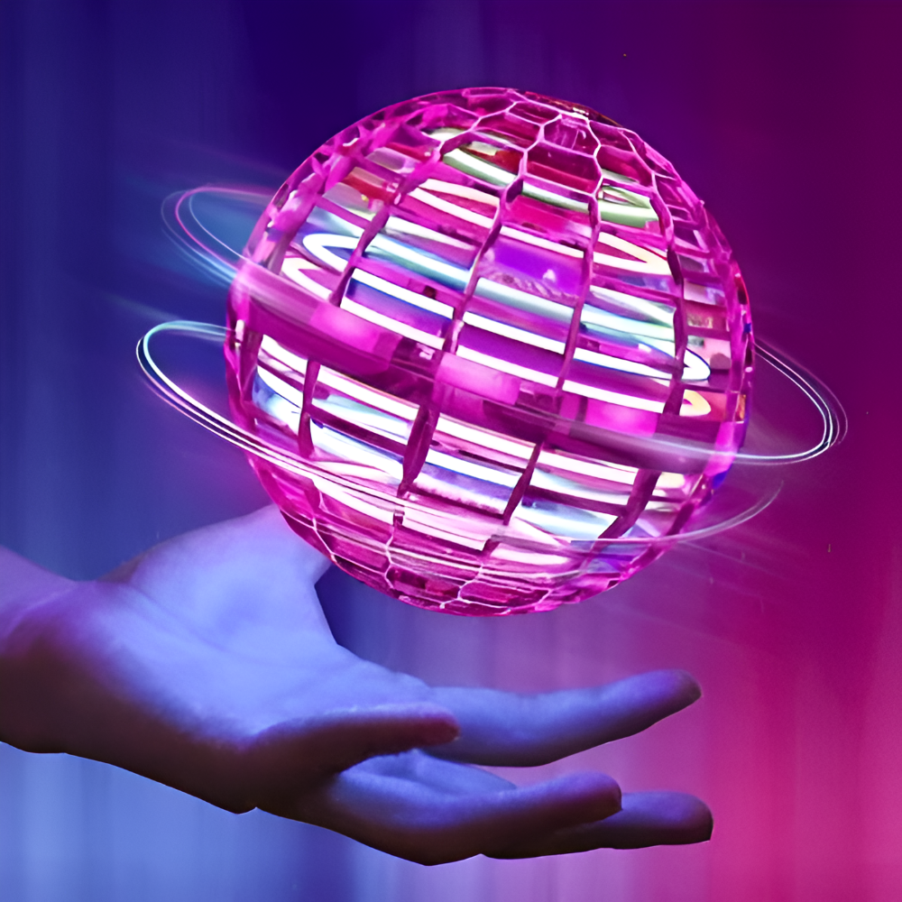 Zabawka LED Flying Orb sterowana ręcznie piłka bumerangowa 6