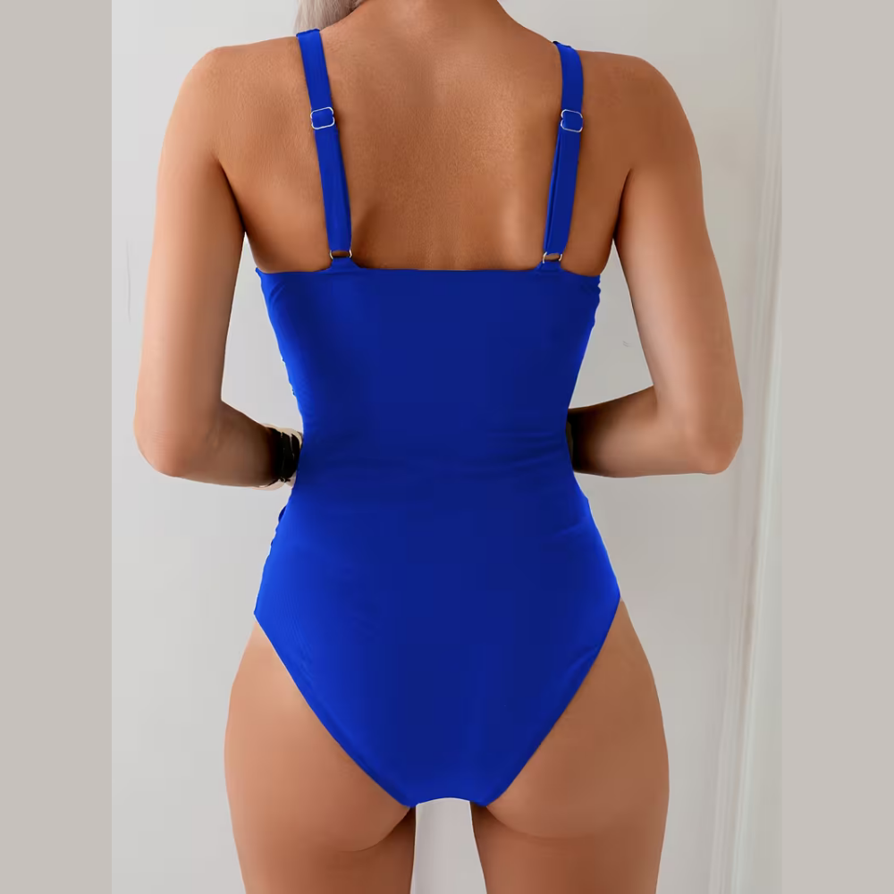 Women's One-Piece Swimsuit Shaping Silhouette