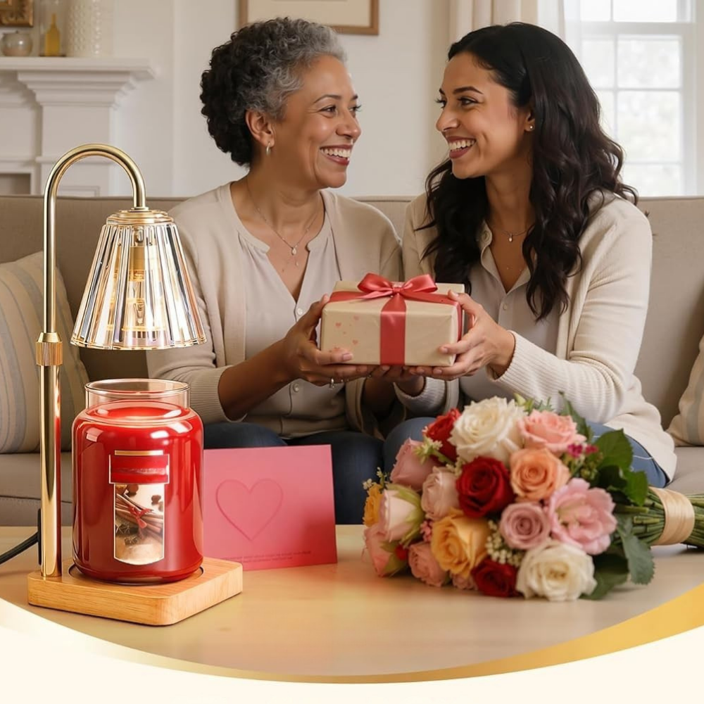 Table Lamp Candle Warmer Light Adjustment Mothers Day