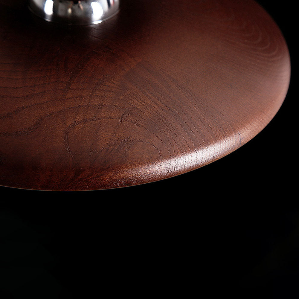 Nordic Wood Minimalist Round Ceiling Light for Hallway - Image 11