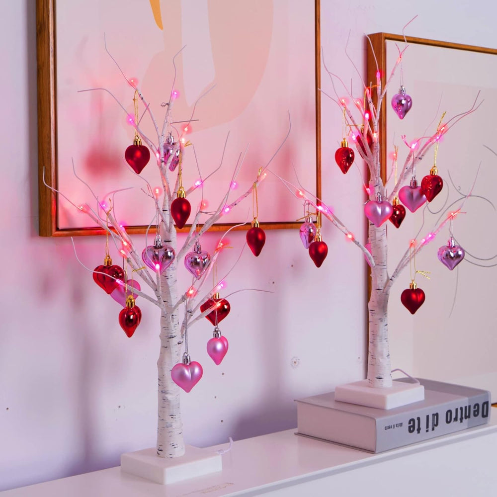 Lampada decorativa Cuore Alberello LED San Valentino Motivo