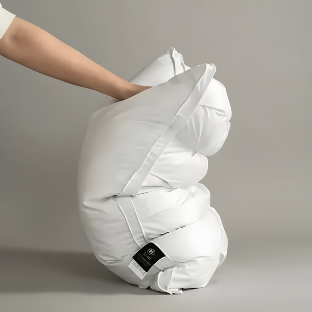 Poduszka Puchowa Gęsi Puch Antyalergiczna Wsparcie Szyja