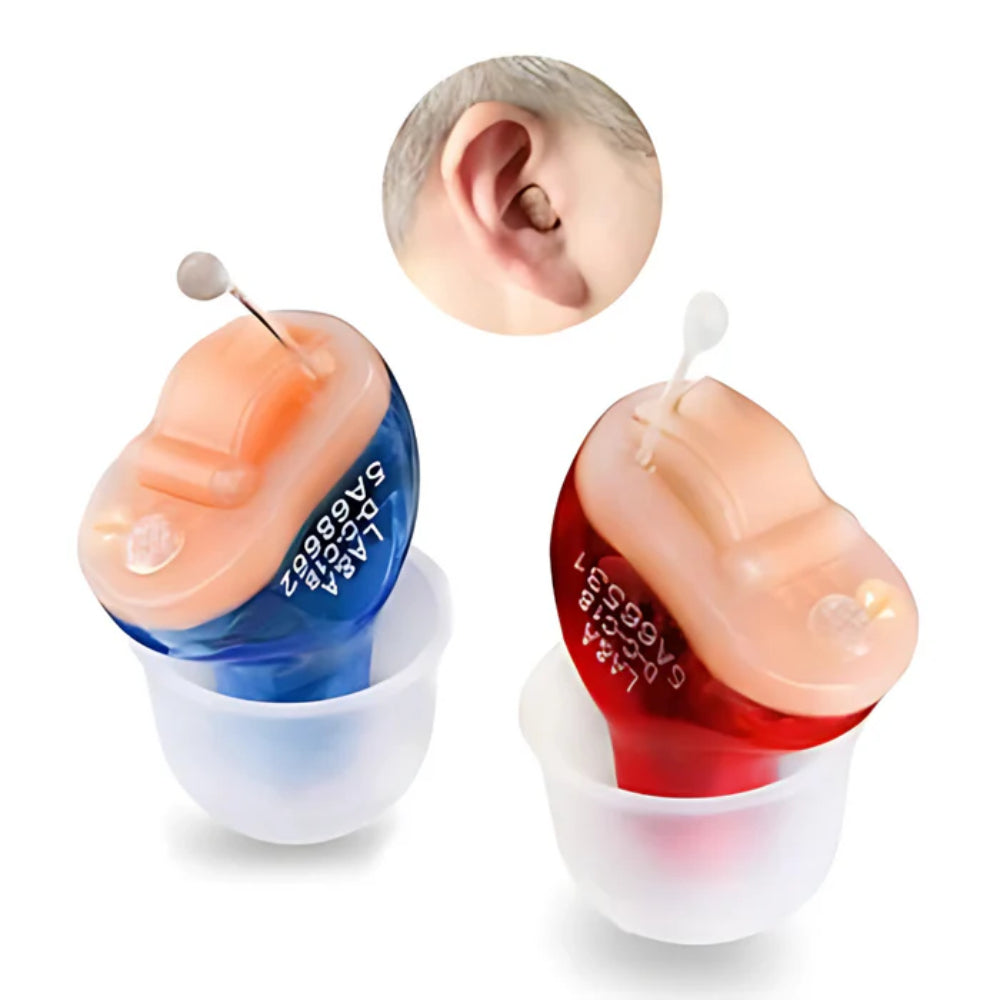 Audífono Invisible Digital con Reducción de Ruido