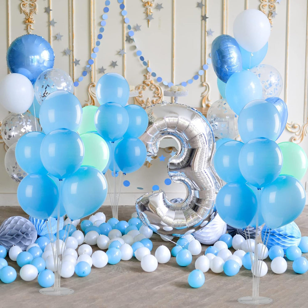 Balony Stojak Zestaw Stołowy Regulowany PVC Dekoracyjny 2