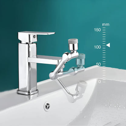 Rubinetto da cucina girevole 1080° con doppia funzione e bocca per lavello