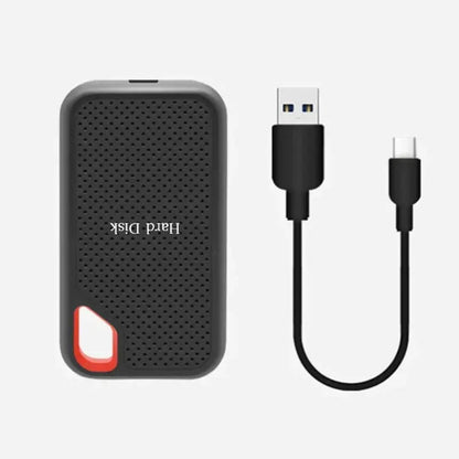 Portable External SSD USB C Aluminum Case