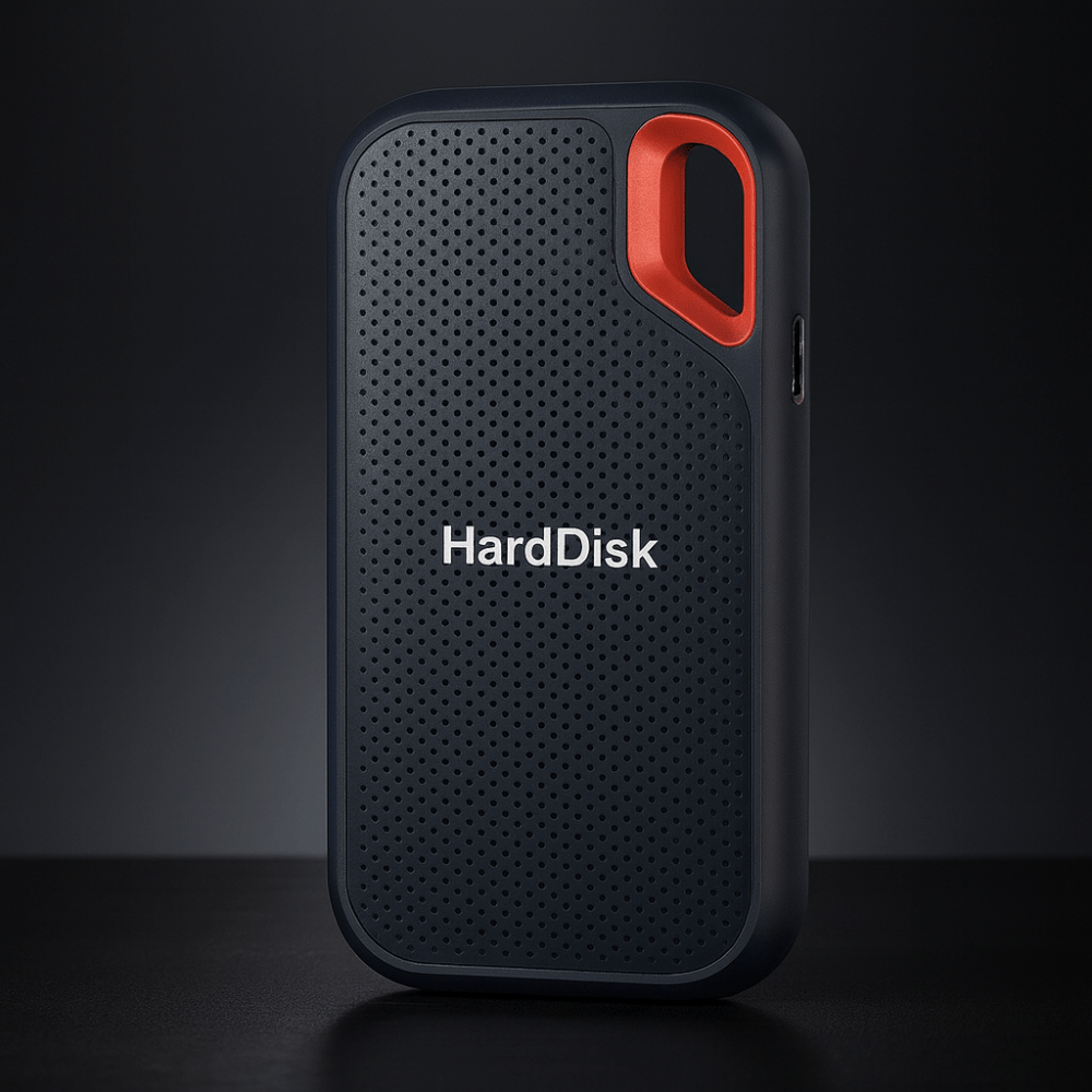 Portable External SSD USB C Aluminum Case