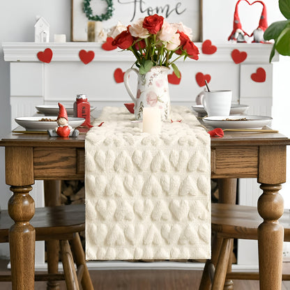 Camino de Mesa Acolchado Decorativo San Valentín