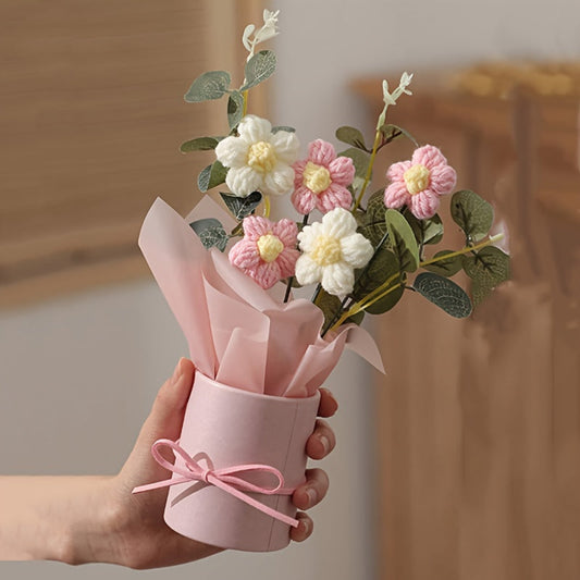 Bouquet Artificial Flowers Table Decoration Gift Handicraft