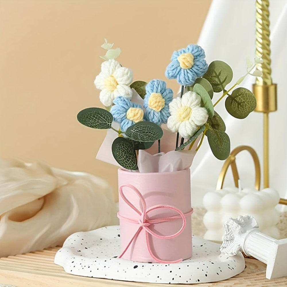 Bouquet Artificial Flowers Table Decoration Gift Handicraft