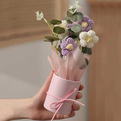 Bouquet Artificial Flowers Table Decoration Gift Handicraft