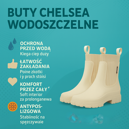 Chelsea Women's Ankle Boots with Elastic Upper for Everyday Use