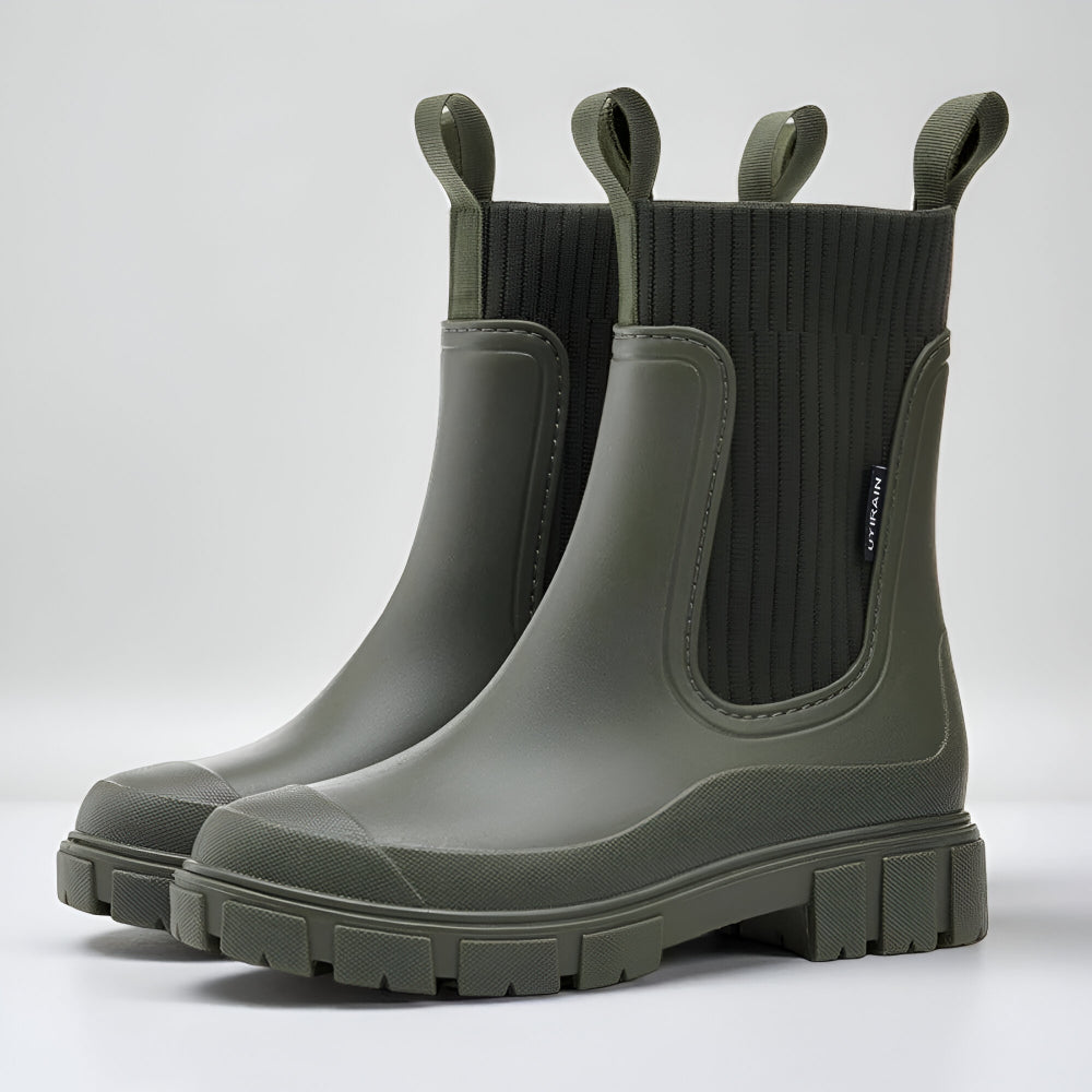 Chelsea Women's Ankle Boots with Elastic Upper for Everyday Use