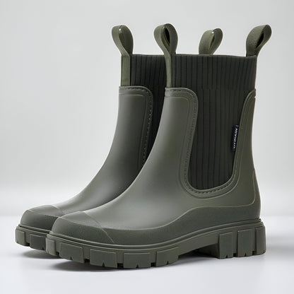 Chelsea Women's Ankle Boots with Elastic Upper for Everyday Use
