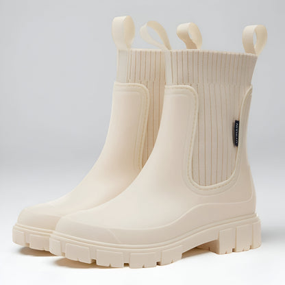 Chelsea Women's Ankle Boots with Elastic Upper for Everyday Use