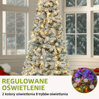 Artificial Snowy Christmas Tree with LED for Holiday Decoration