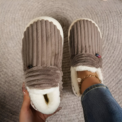 Pantofole Donna Calde Invernali Morbide Imbottite per Casa