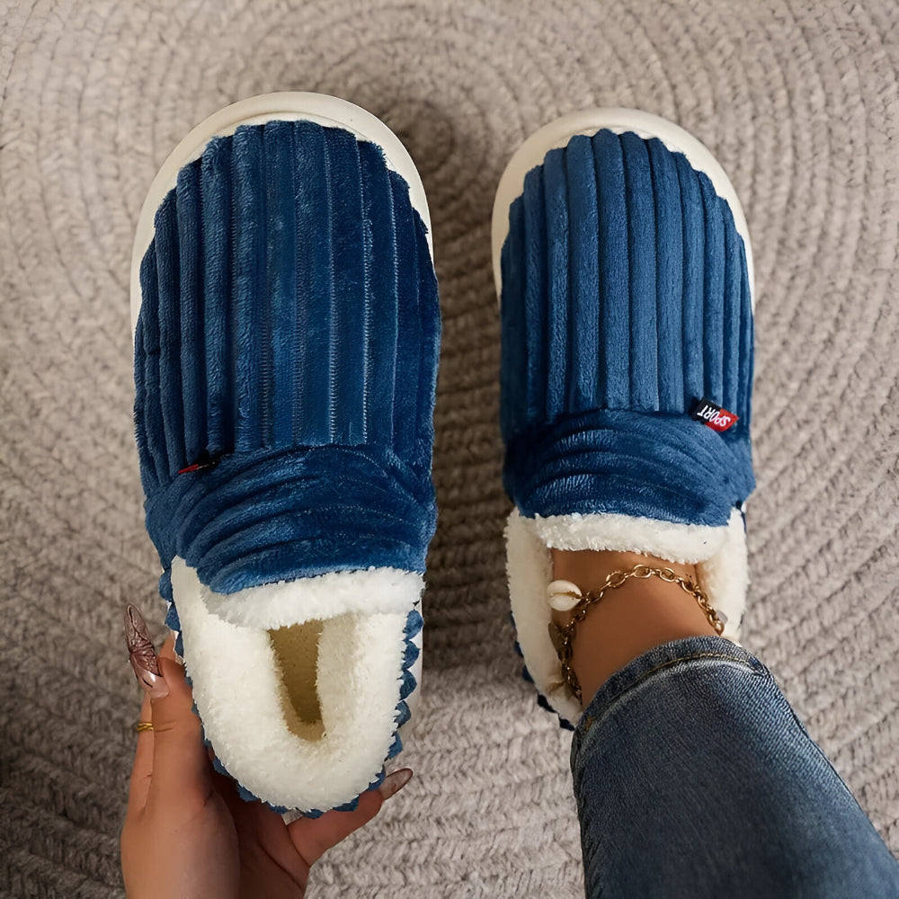 Pantofole Donna Calde Invernali Morbide Imbottite per Casa