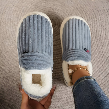 Pantofole Donna Calde Invernali Morbide Imbottite per Casa