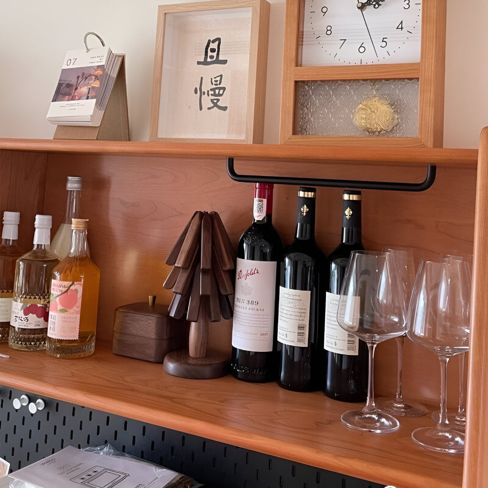 Podkładka Stołowa Drewniana Orzechowa Nowoczesna Ochronna Dekoracyjna