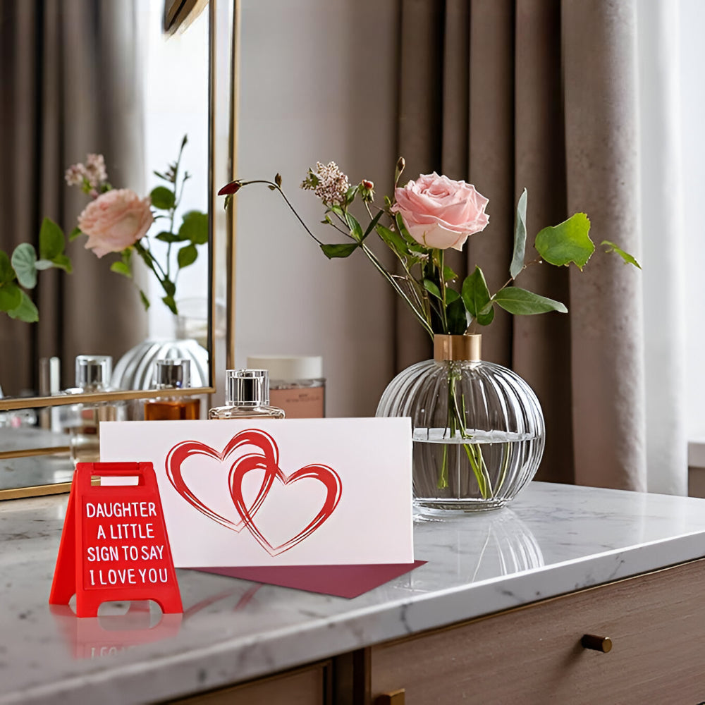 Valentine's Day Decoration Mini Plaque Romantic Gift for Couples