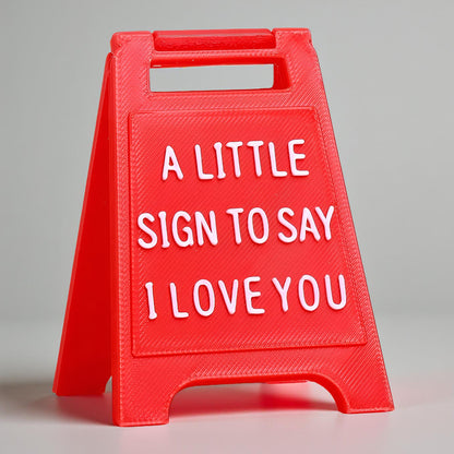 Valentine's Day Decoration Mini Plaque Romantic Gift for Couples