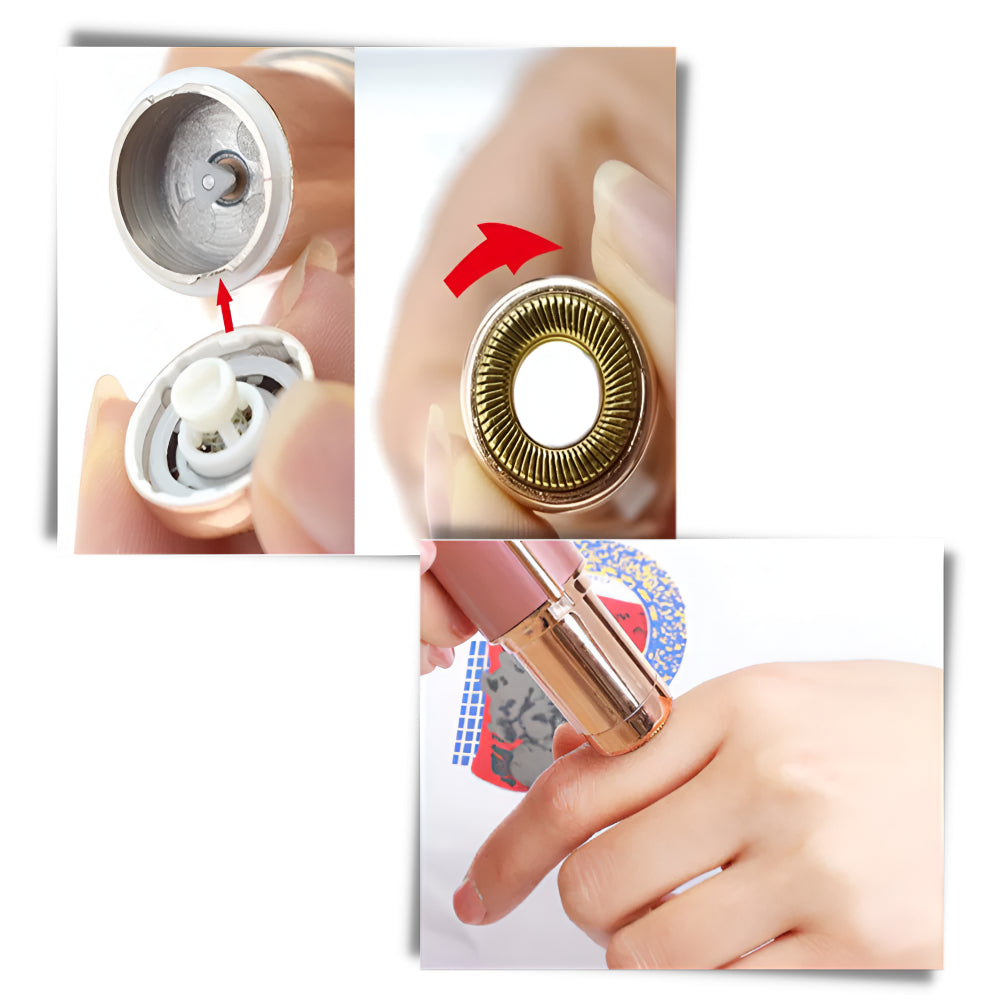 Depilator Elektryczny do Twarzy Damski Przenośny