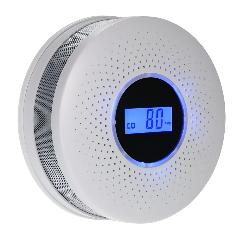 Detektor Dymu Tlenku Węgla 2-w-1 Długowieczna Bateria