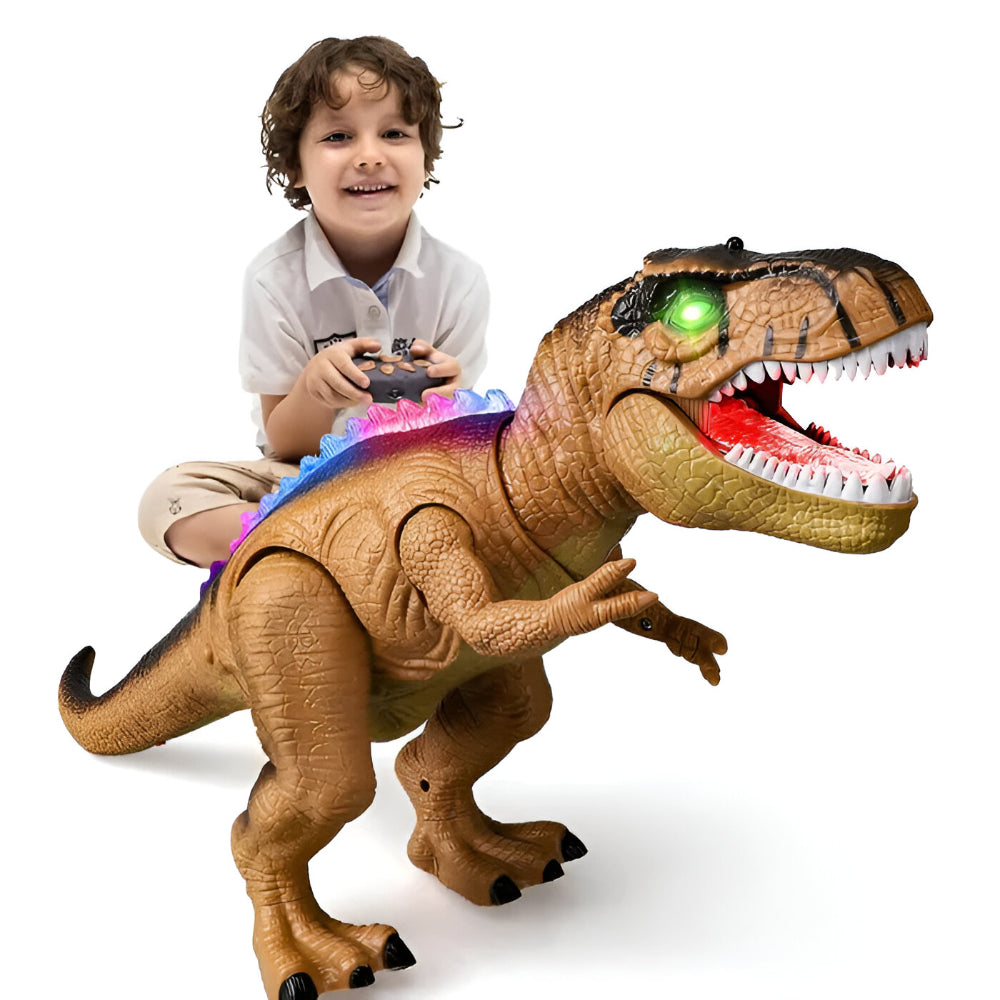 Dinosaur LED Toy Remote Controlled Walking Roaring