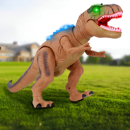 Dinosaur LED Toy Remote Controlled Walking Roaring