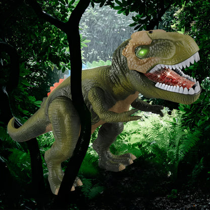 Dinosaur LED Toy Remote Controlled Walking Roaring