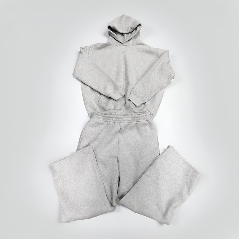Chándal de Hombre con Capucha Conjunto para Casa y Descanso