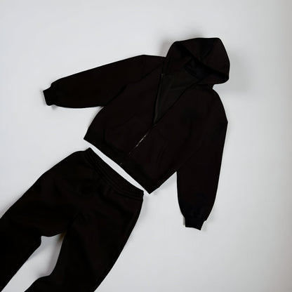 Chándal de Hombre con Capucha Conjunto para Casa y Descanso