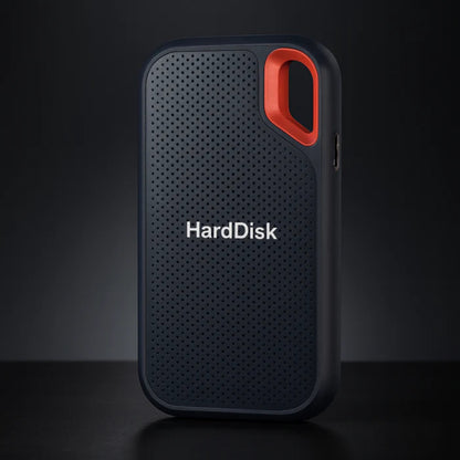 External Metal Portable SSD Drive Fast Travel Files