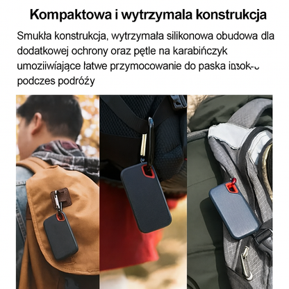 External Metal Portable SSD Drive Fast Travel Files