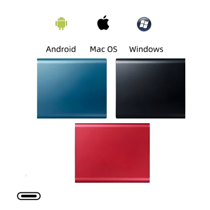 Dysk Zewnętrzny SSD 2TB USB C Przenośny