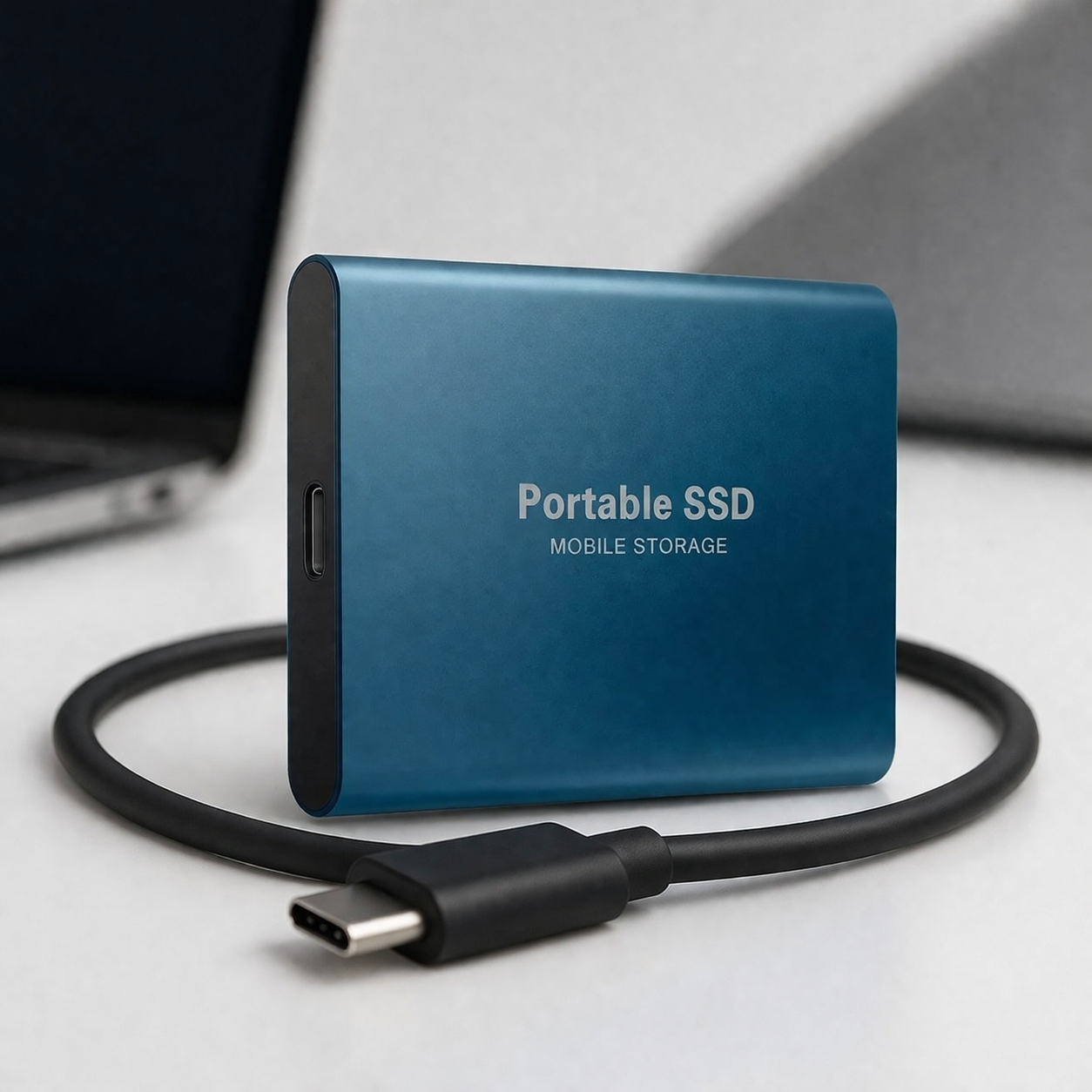 Disco Esterno a Stato Solido 512gb USB C Portatile