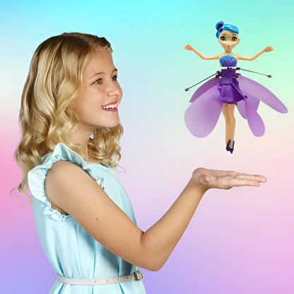 Dzieci Zabawka Latająca Interakcyjna Wróżka z Kolorowym LED