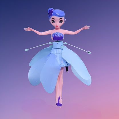 Dzieci Zabawka Latająca Interakcyjna Wróżka z Kolorowym LED