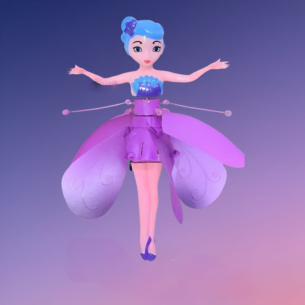 Dzieci Zabawka Latająca Interakcyjna Wróżka z Kolorowym LED