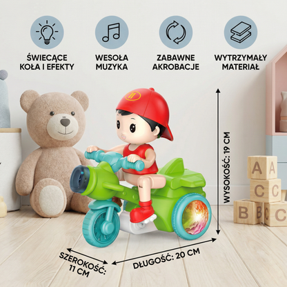 Dzieci Hulajnoga Zabawka Muzyczna Automatyczna 7