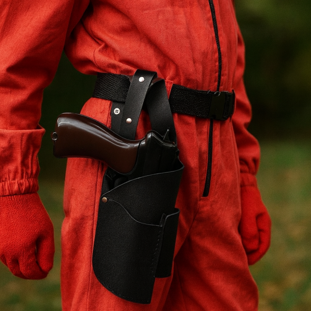 Kostium Dziecięcy Kombinezon Strażnik Maską Kapturem