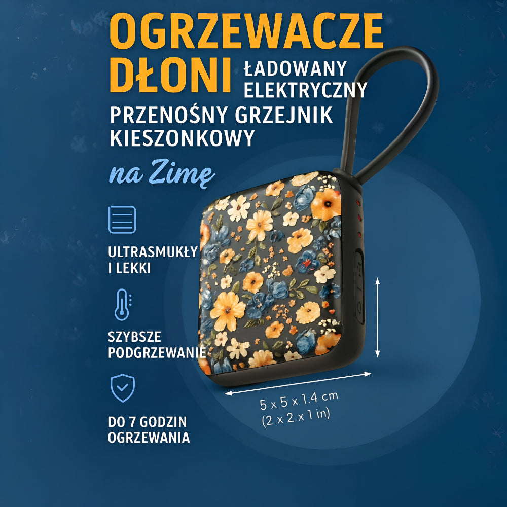 Elektryczny Podgrzewacz Rąk Kieszonkowy Przenośny