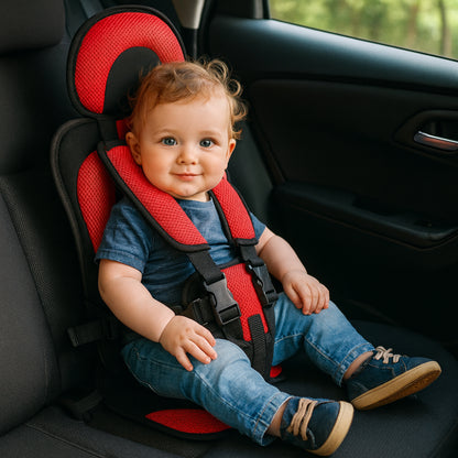 Fotelik Samochodowy Dziecięcy Oddychający Regulowany Przenośny