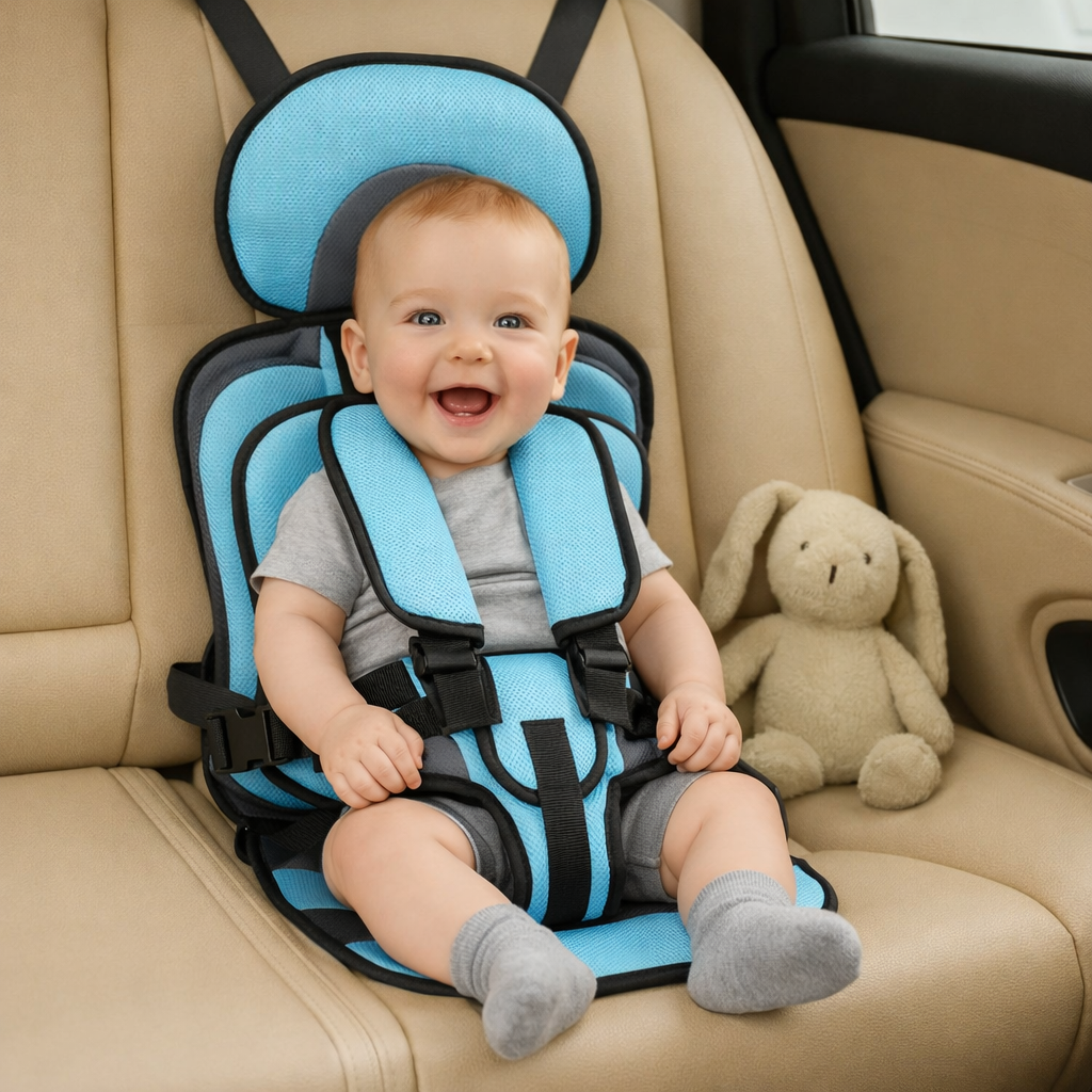 Child Car Seat Travel 5-Point Safety Harness