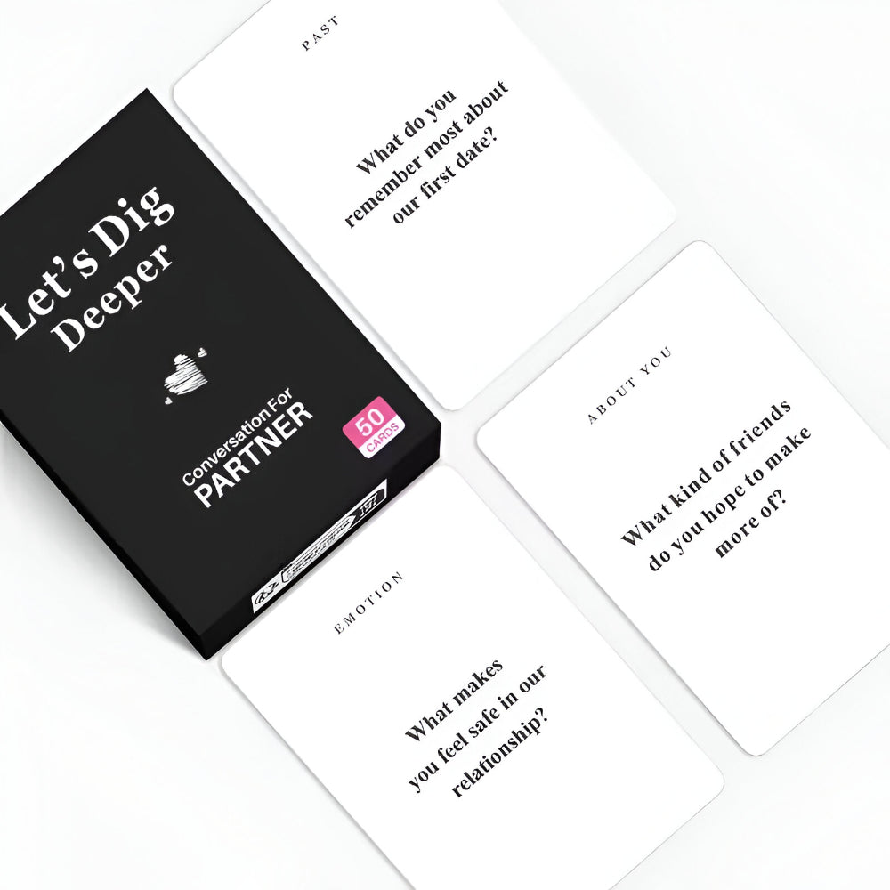 Juego de Cartas para Parejas Preguntas para Conversaciones Profundas